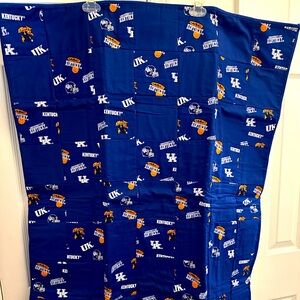 New Handmade University of Kentucky Lap/Baby Quilt 30” X 39”